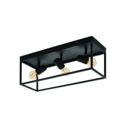 Deckenlampe Silentina dreiflammig, 54x18cm