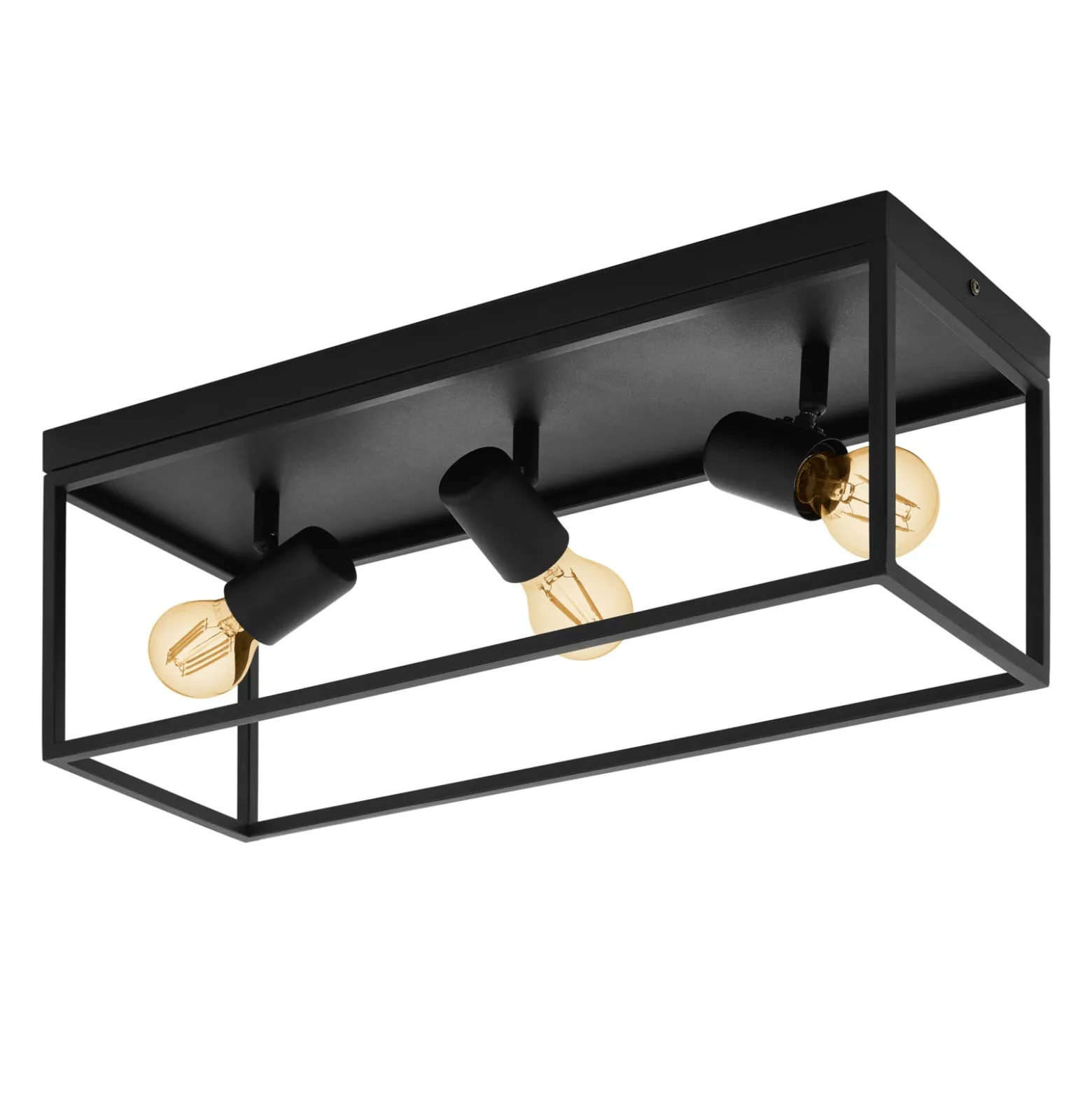 Deckenlampe Silentina dreiflammig, 54x18cm
