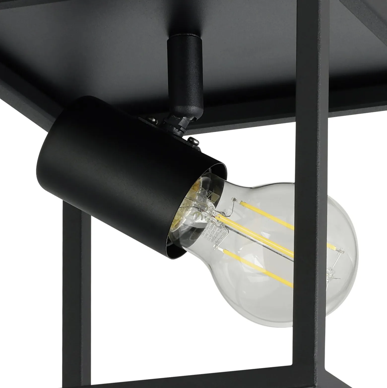 Deckenlampe Silentina einflammig, 18x18cm