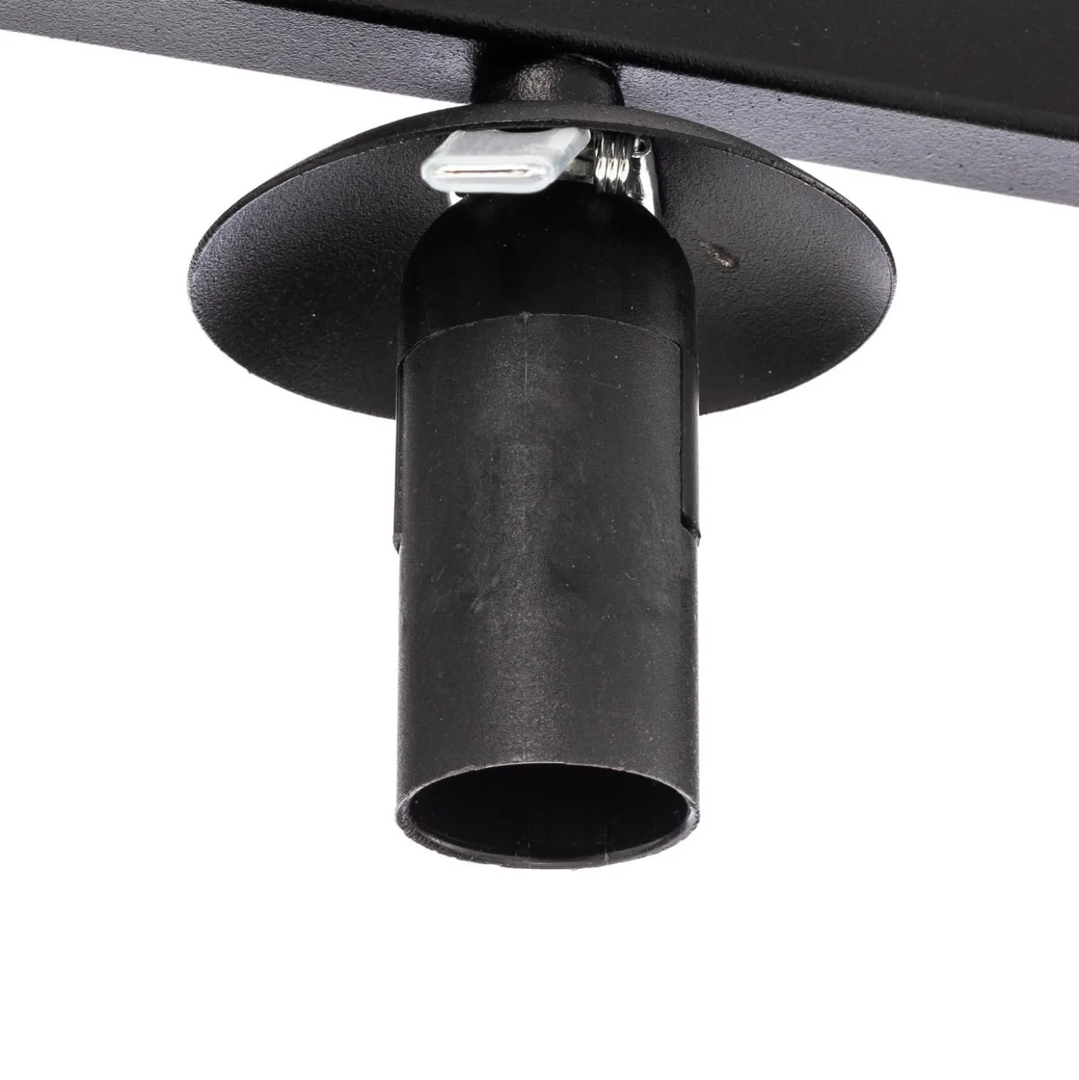 Deckenlampe Smart, schwarz/opal, 5-flammig