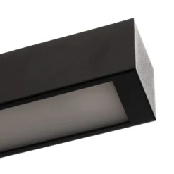 Deckenlampe Straight schwarz 62 cm