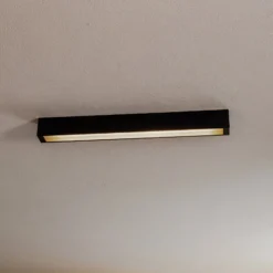 Deckenlampe Straight schwarz 62 cm