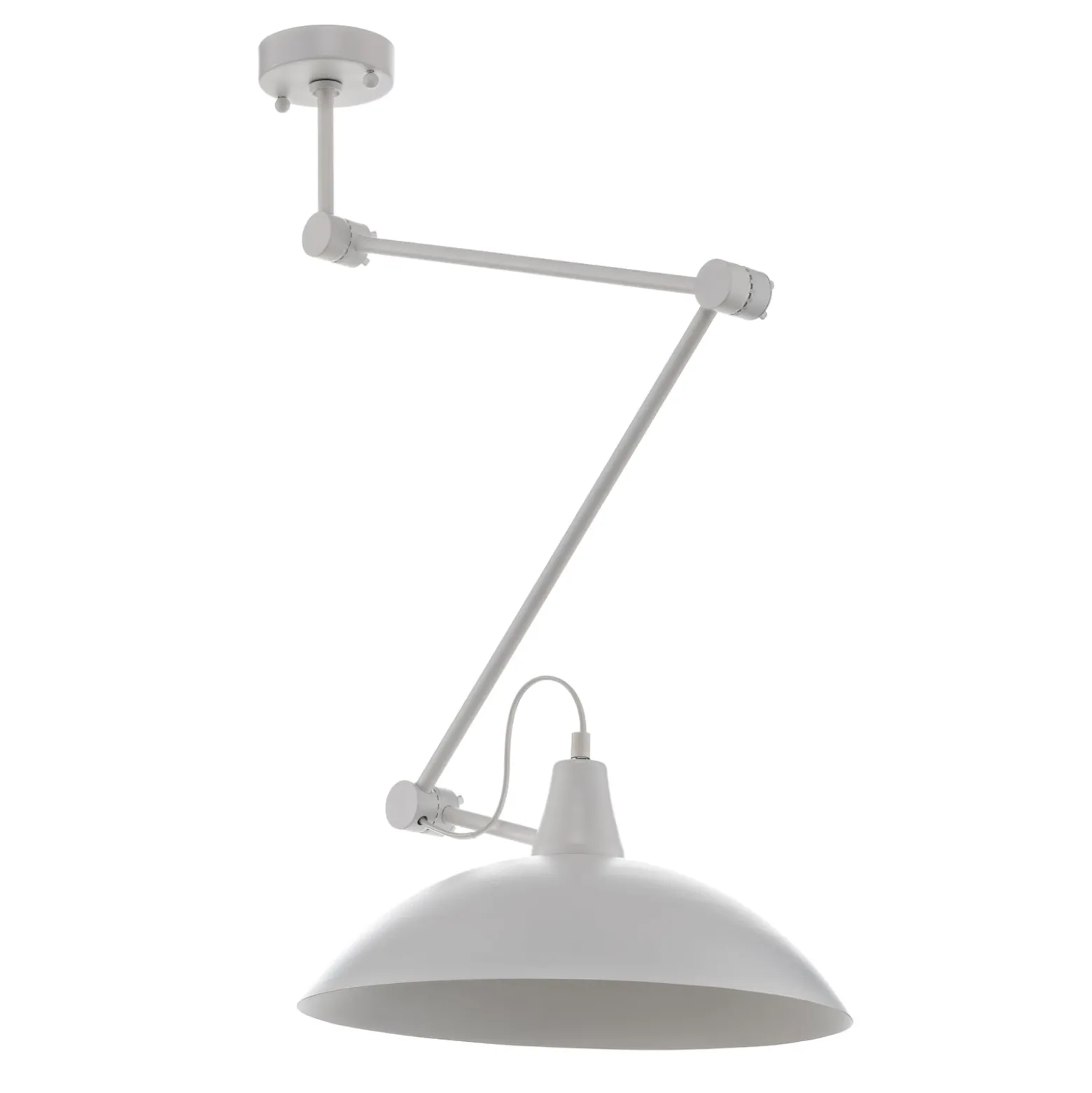 Deckenlampe 808 verstellbar 1-flammig weiß