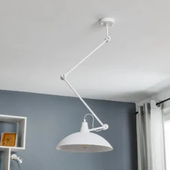 Deckenlampe 808 verstellbar 1-flammig weiß