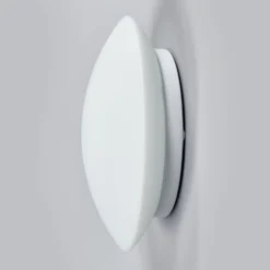 Deckenleuchte Alba aus Opalglas, Ø 25 cm