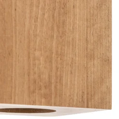 Deckenleuchte Ara als Würfel aus Holz