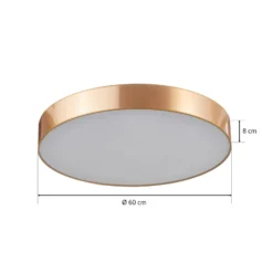 Deckenleuchte Aurelia dimmbar goldfarben 60 cm