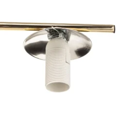 Deckenleuchte Aurora, gold, Ø 50 cm, 4-flammig, Glas, E14
