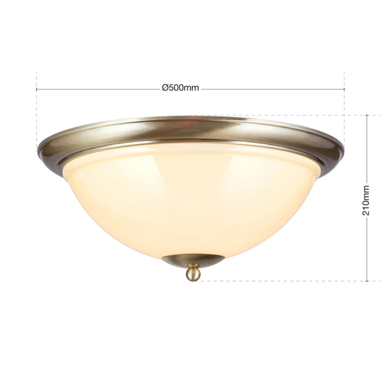 Deckenleuchte Austrian Old Lamp, Ø 50 cm