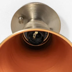 Deckenleuchte Berceste N-679, kupfer antik, Metall, Ø 20 cm