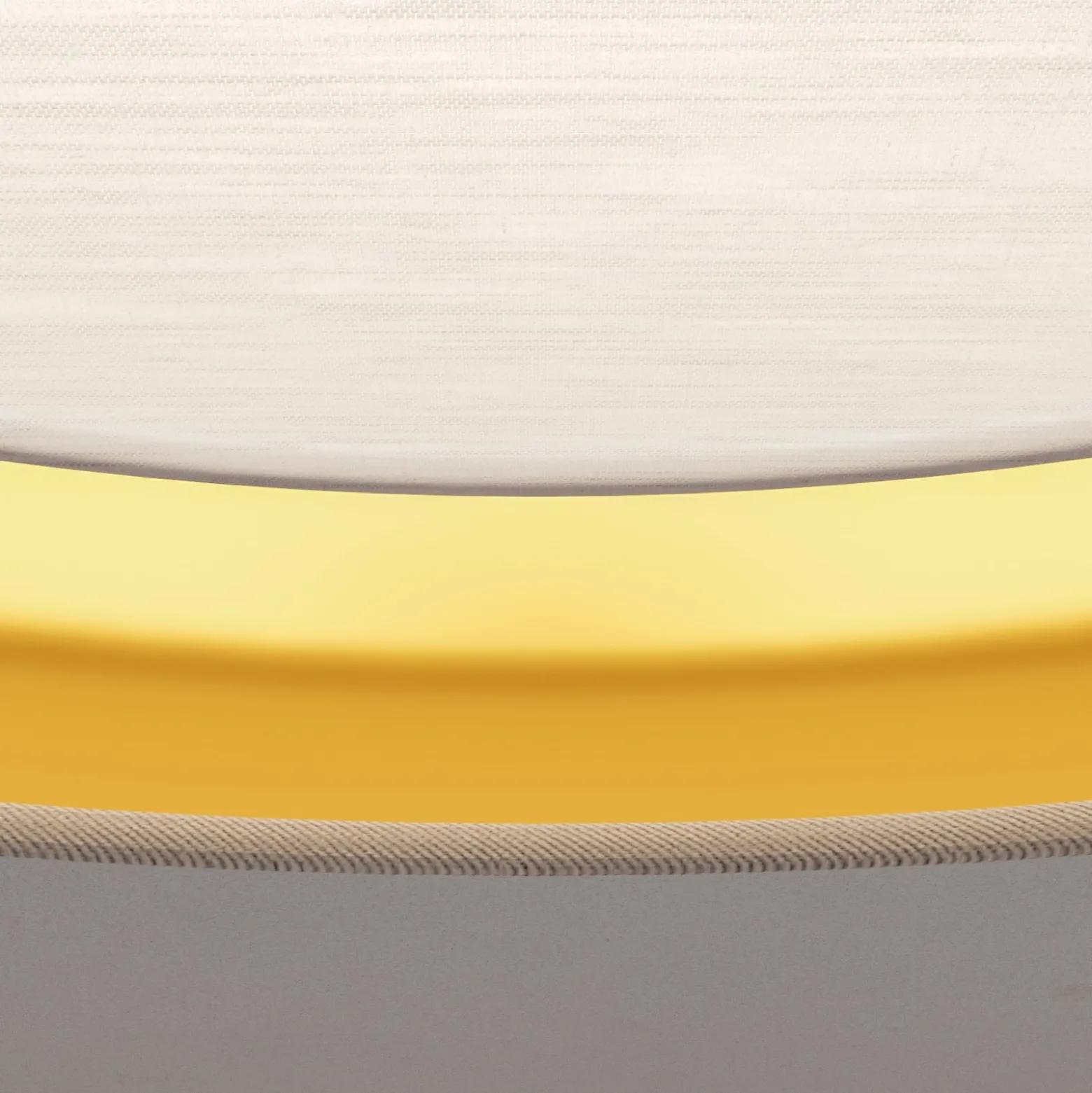 Deckenleuchte Bilbao, grau/gold, Ø 60 cm