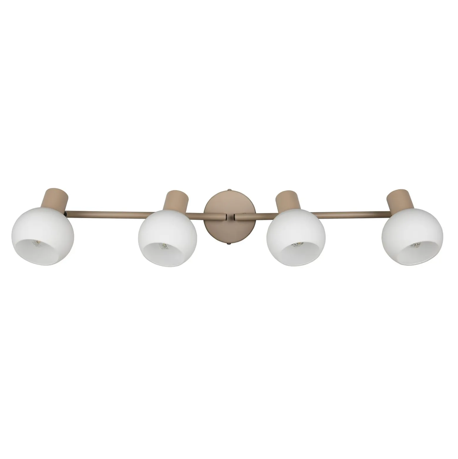 Deckenleuchte Boba, 4-flammig, beige, E14, Metall
