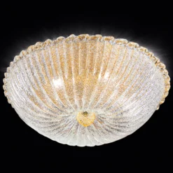 Deckenleuchte Budino gold klar 50 cm