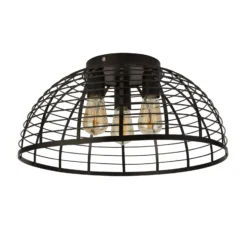 Deckenleuchte Cage II 3-flammig im Käfigdesign