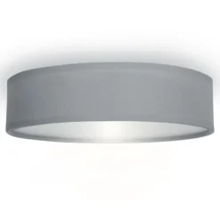 Deckenleuchte Ceiling Dream, Ø 40 cm, Textil, grau
