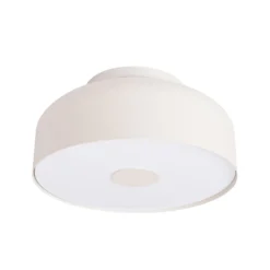 Deckenleuchte CLARO, beige, Ø 30 cm, Metall, 4 x E27