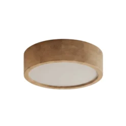 Deckenleuchte Cleo, Ø 38 cm, Eichenholz, E27