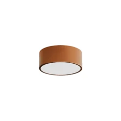 Deckenleuchte Cleo, Ø 20 cm, IP54, kupferfarben, Metall, E27