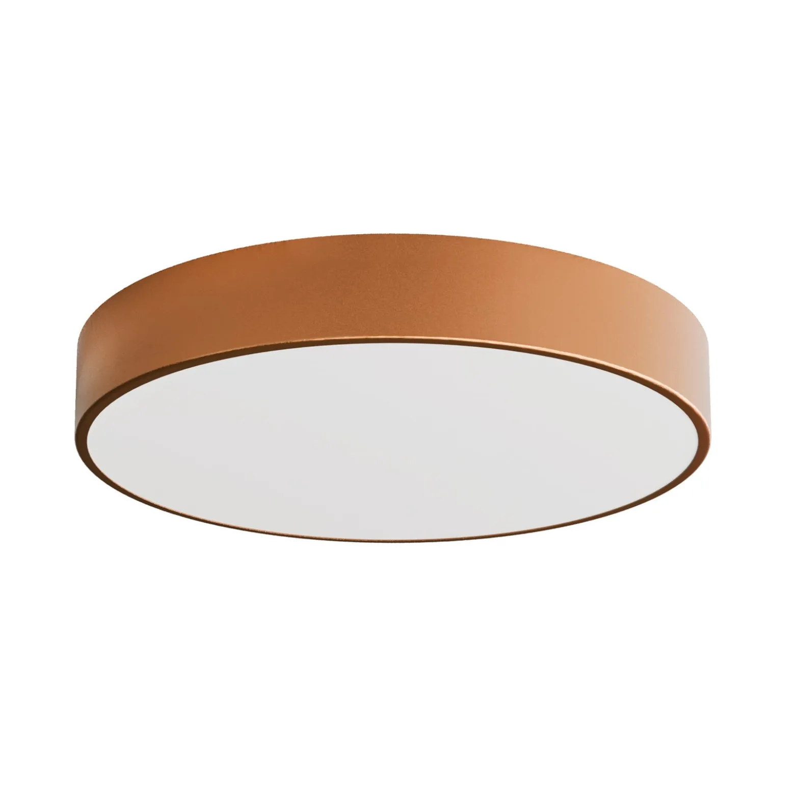 Deckenleuchte Cleo, Ø 50 cm, IP54, kupferfarben, Metall, E27