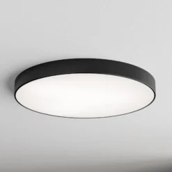 Deckenleuchte Cleo, Ø 78 cm, IP20, schwarz, Metall, E27