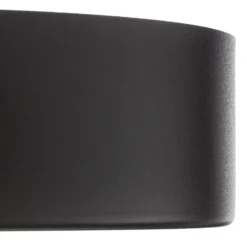 Deckenleuchte Cleo, Ø 30 cm, IP20, schwarz, Metall, E27