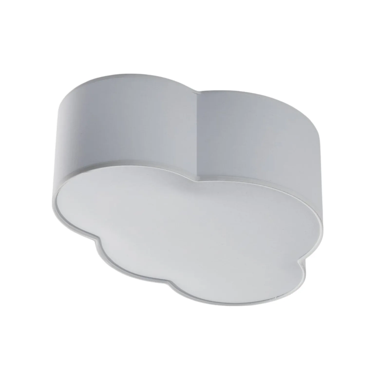 Deckenleuchte Cloud, Textil, 41 x 31 cm, weiß