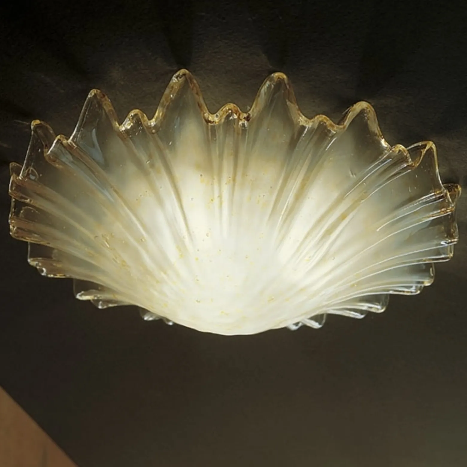 Deckenleuchte CORTINA, handgearbeitet, 60 cm