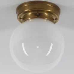 Deckenleuchte D99-115 op B mit opalem Glasschirm