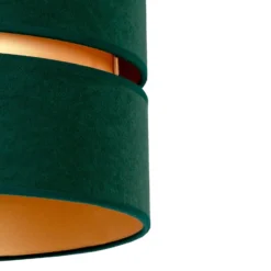 Deckenleuchte Duo, grün/gold Ø 60 cm, 1-flammig