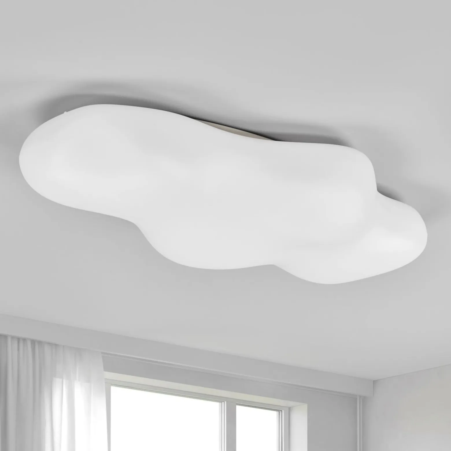 Deckenleuchte Eos in Wolkenform, 90 cm