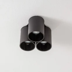 Deckenleuchte Eye Tone III, schwarz