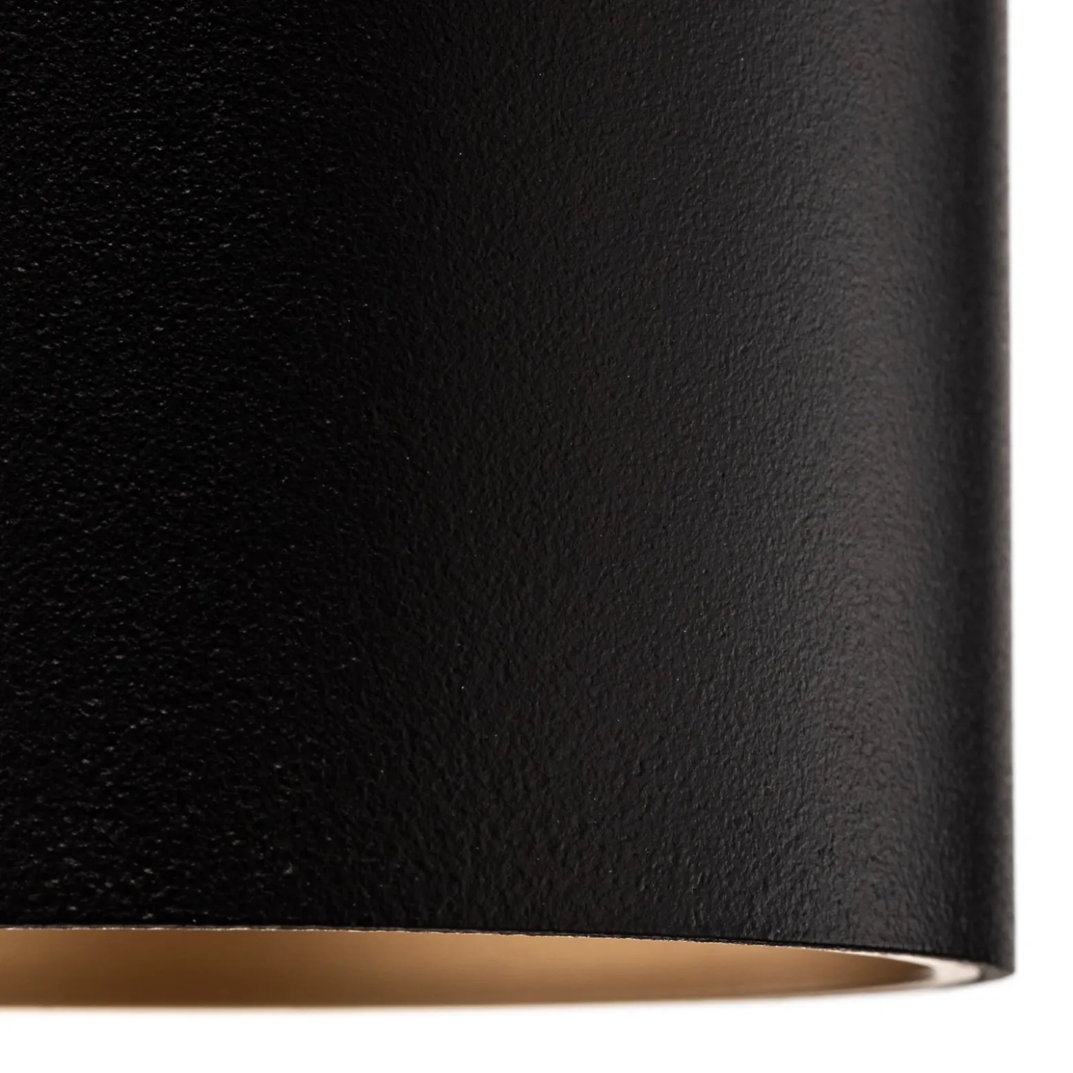 Deckenleuchte Eye Tone, schwarz/gold