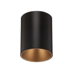 Deckenleuchte Eye Tone, schwarz/gold