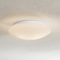 Deckenleuchte Gjovik, Ø 30 cm, Opalglas, E27