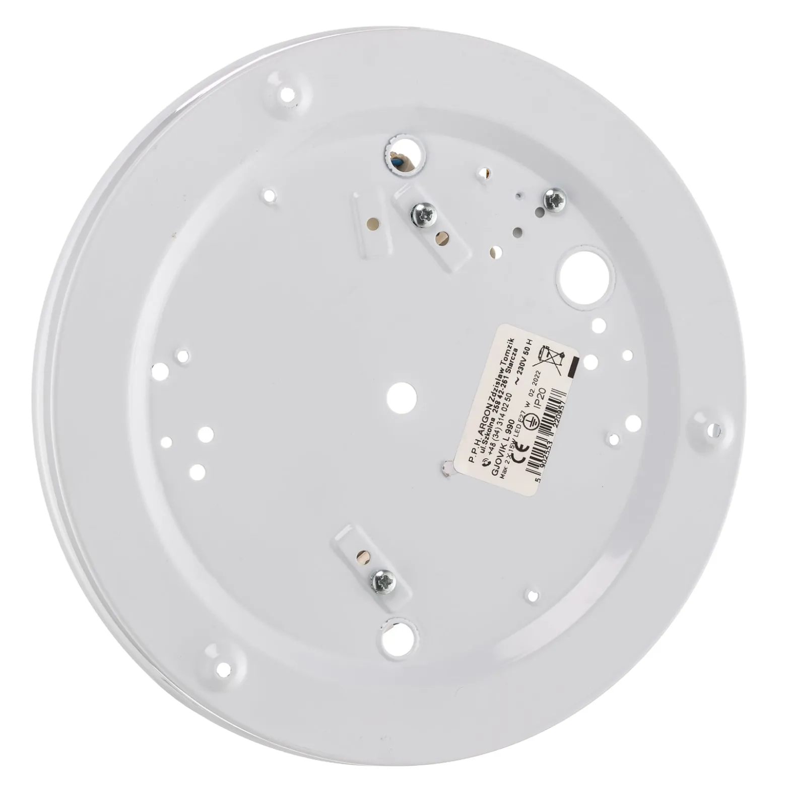 Deckenleuchte Gjovik, Ø 30 cm, Opalglas, E27