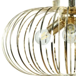 Deckenleuchte Globe, goldfarben, Ø 51 cm, 3-flammig, E27