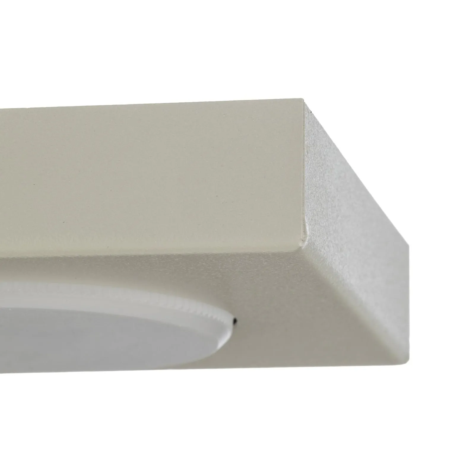 Deckenleuchte Hero, grau-beige, 12 x 12 cm, Metall, GX53