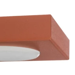 Deckenleuchte Hero, rot, 12 x 12 cm, Metall, GX53
