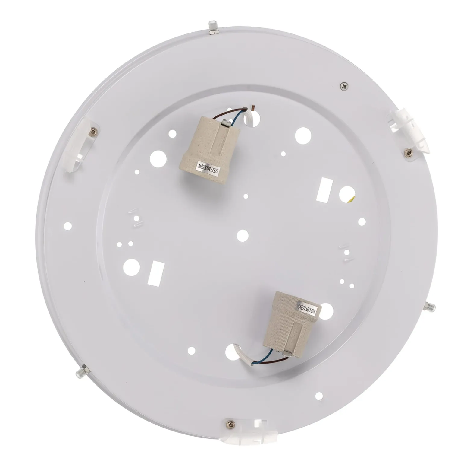 Deckenleuchte Kimban aus Metall, Ø 36 cm, chrom