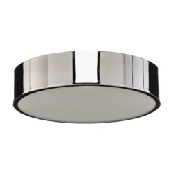 Deckenleuchte Kimban aus Metall, Ø 36 cm, chrom
