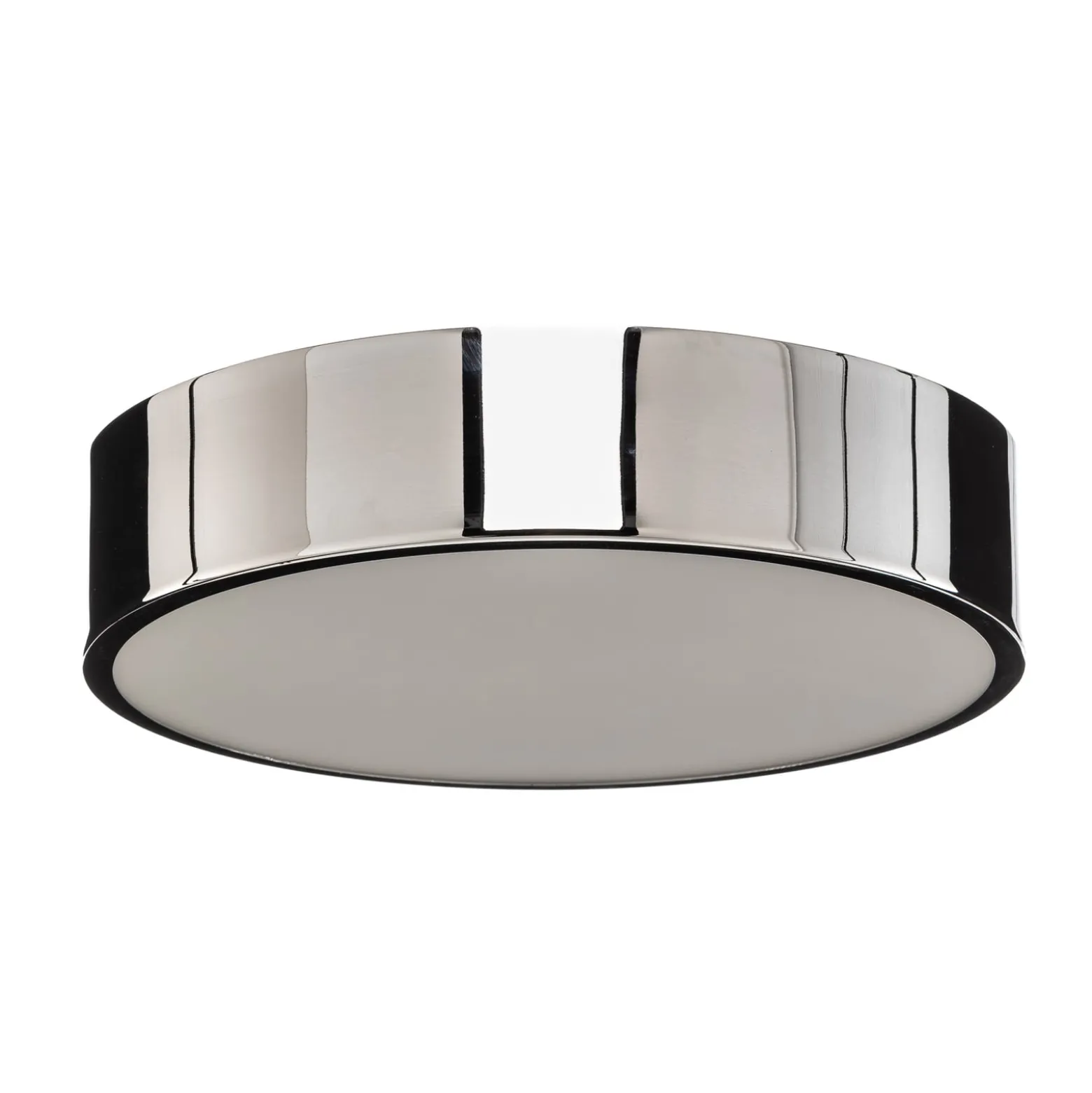 Deckenleuchte Kimban aus Metall, Ø 36 cm, chrom