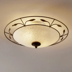 Deckenleuchte Luca mit Scavoglas
