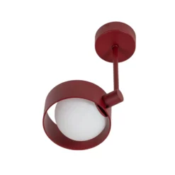 Deckenleuchte Mado, einflammig, rot