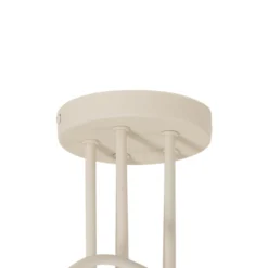Deckenleuchte Oxford, sand, Ø 47 cm, Metall, 5-flammig, E27