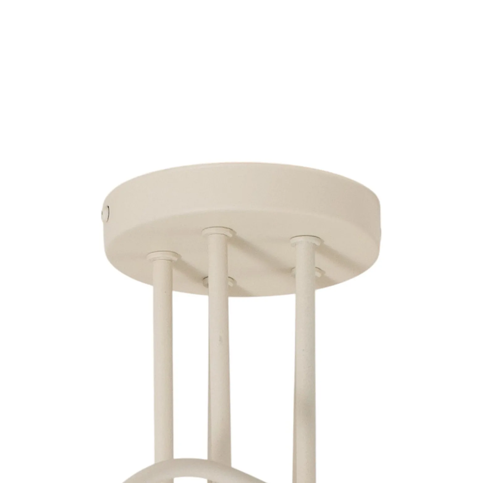 Deckenleuchte Oxford, sand, Ø 47 cm, Metall, 5-flammig, E27