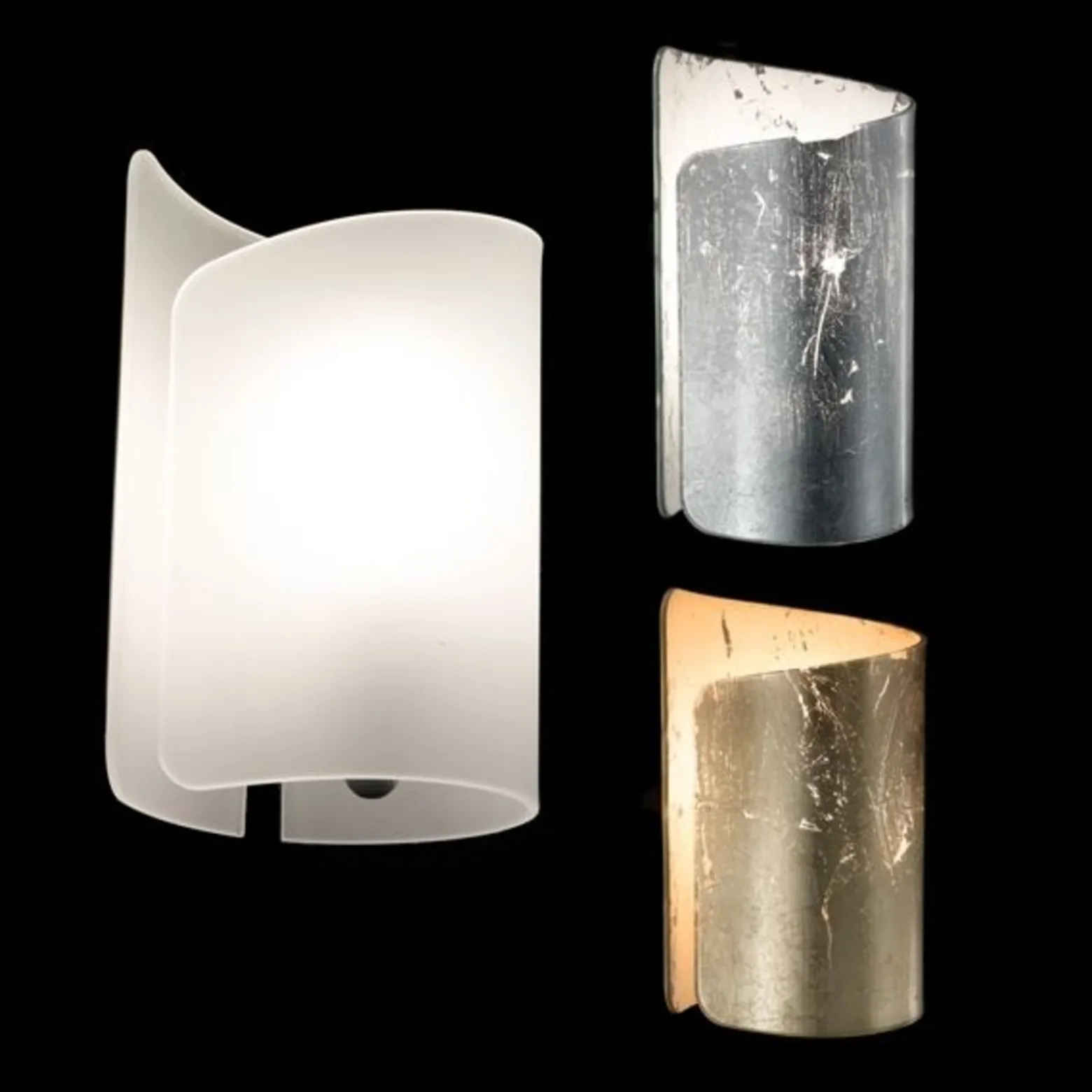 Deckenleuchte Papiro mit Abstand, gold