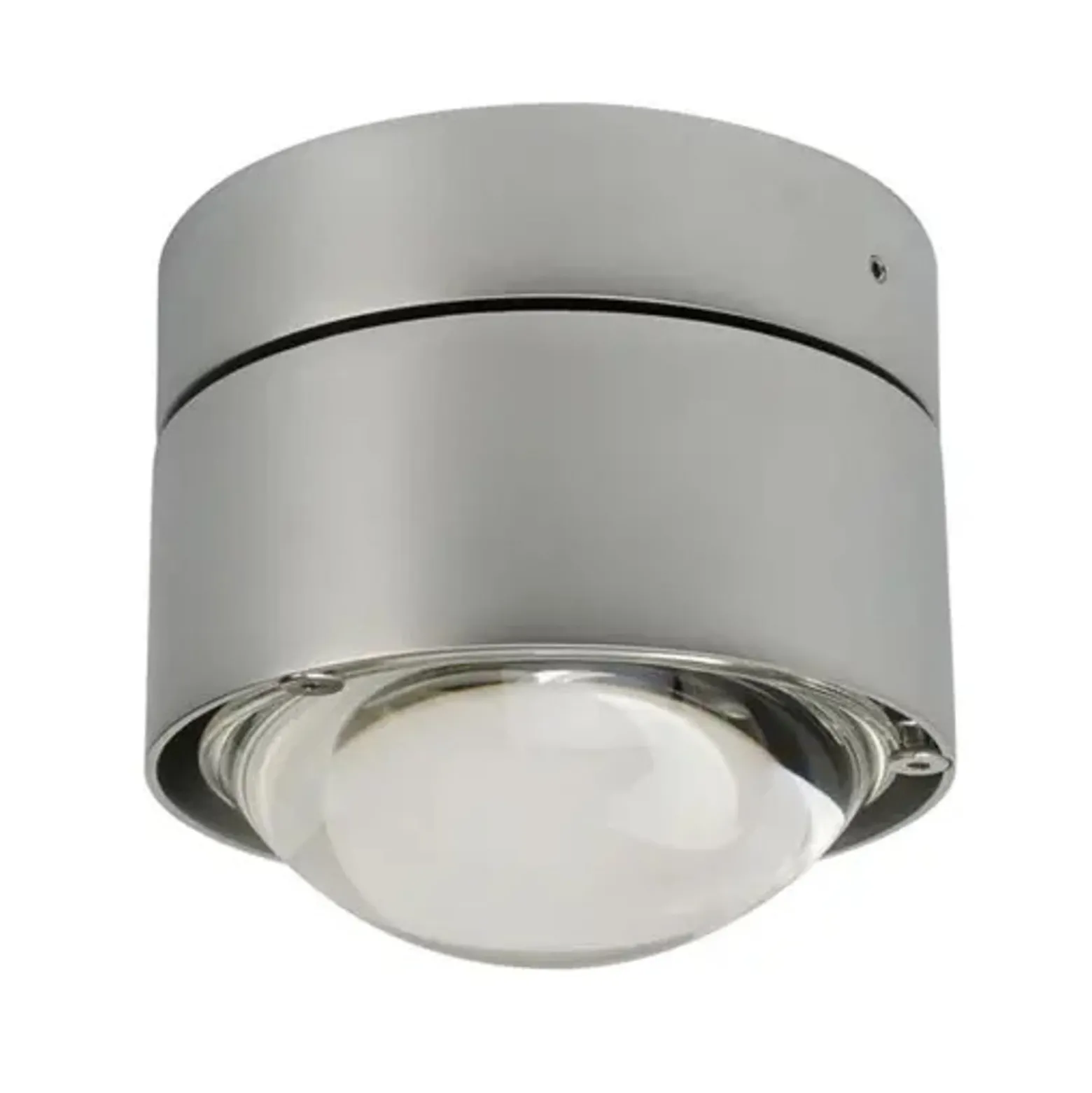 Deckenleuchte Puk Plus, nickel matt