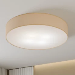 Deckenleuchte Rondo, beige Ø 80 cm