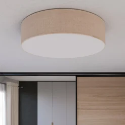 Deckenleuchte Rondo, beige, Ø 60 cm