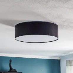 Deckenleuchte Rondo, dunkelgrau Ø 45cm